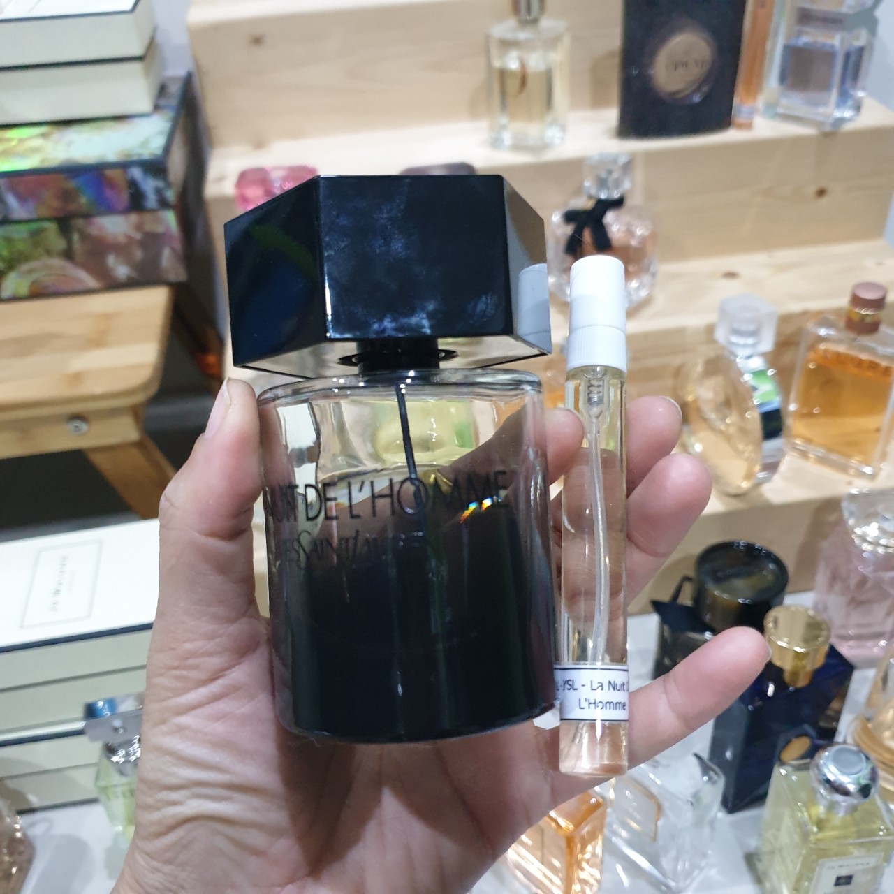 น้ำหอมแท้แบ่งขาย YSL La Nuit L'homme edt💕Travel Size #แบบทดลอง