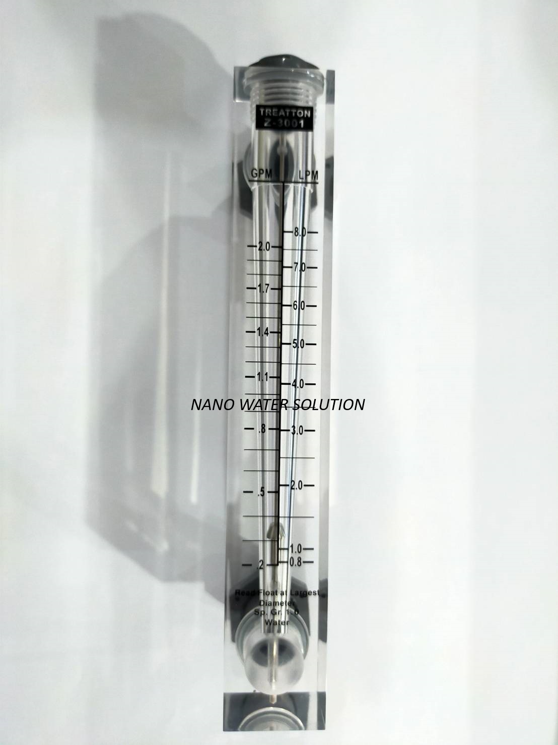 Flow meter Z-3001 (0.2-2GPM or 0.8-8 LPM)