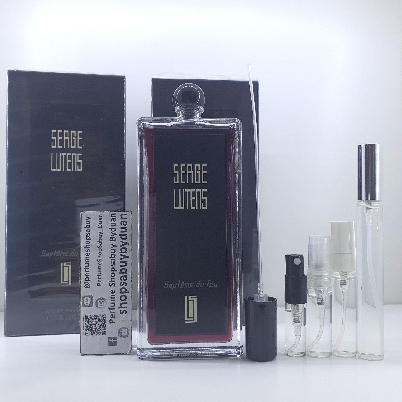 น้ำหอมแท้แบ่งขาย Serge Lutens Baptême du Feu Eau de Parfum💕Travel Size #แบบทดลอง