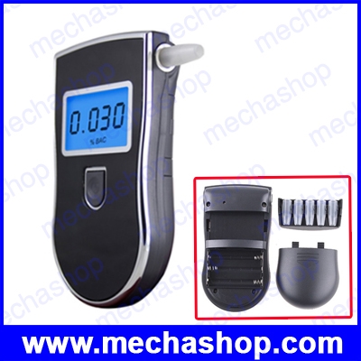 เครื่องวัดแอลกอฮอล์ สำหรับวัดระดับแอลกอฮอล์ มิเตอร์วัดแอลกอฮอร์ เครื่องเป่าแอลกอฮอล์ เครื่องวัดปริมาณแอลกอฮอร์ Digital Breath Alcohol Tester
