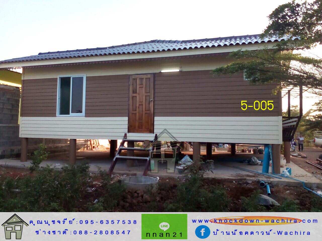 บ้านน็อคดาวน์ราคาถูก,บ้านสําเร็จรูป,บ้านไม้,บ้านน๊อกดาวน์,แบบบ้านน๊อกดาวน์,บ้านราคาถูก,knockdown-wachira