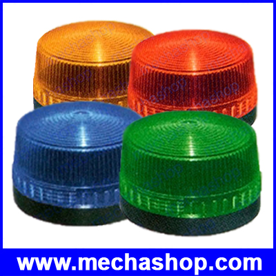 ไฟสัญญาณเตือน ไฟแสดงสถานะ สีน้ำเงิน, สีแดง, สีเหลือง, สีน้ำเงิน 24V, 220V Strobe Signal Warning light TB35 N-3071 Indicator light LED IP44 (ไฟติดค้าง ไม่กระพริบ/ไม่มีเสียง)