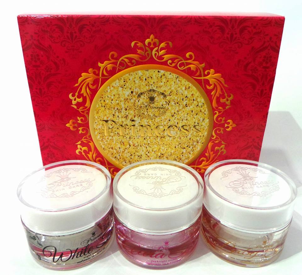 พร้อมส่ง ครีมหน้าขาว หน้าเงา หน้าเด็ก Princess Skin Care ( PSC ) 10g 3 ตลับ