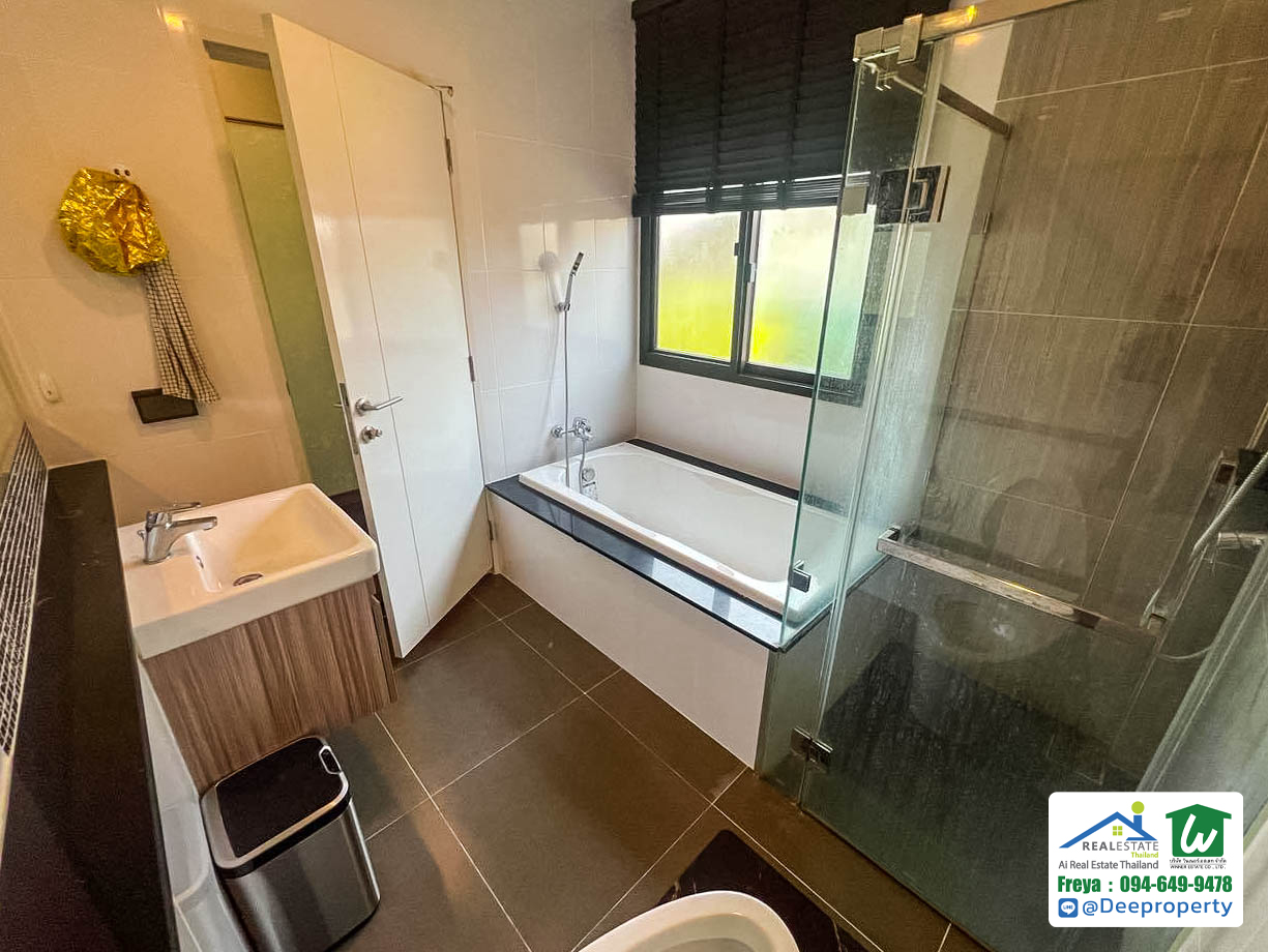 🏡 ให้เช่า บ้านเดี่ยว 3 ชั้น แต่งครบ พร้อมอยู่ สุดหรูสไตล์โมเดิร์น โครงการ The City เอกมัย-ลาดพร้าว กรุงเทพฯ.✨