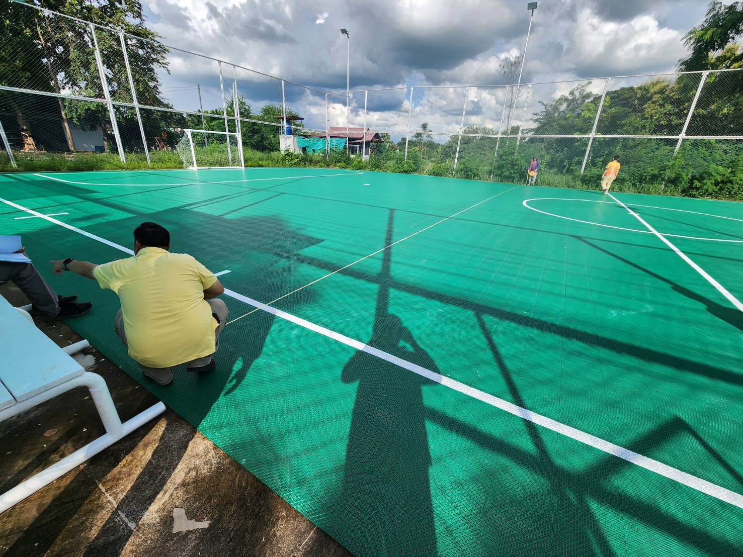 พื้นโพลีโพรพีลีน สำหรับสนามกีฬา สนามฟุตซอล