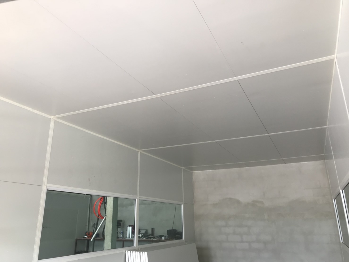 งานกั้นห้อง งานฝ้าผนังeps