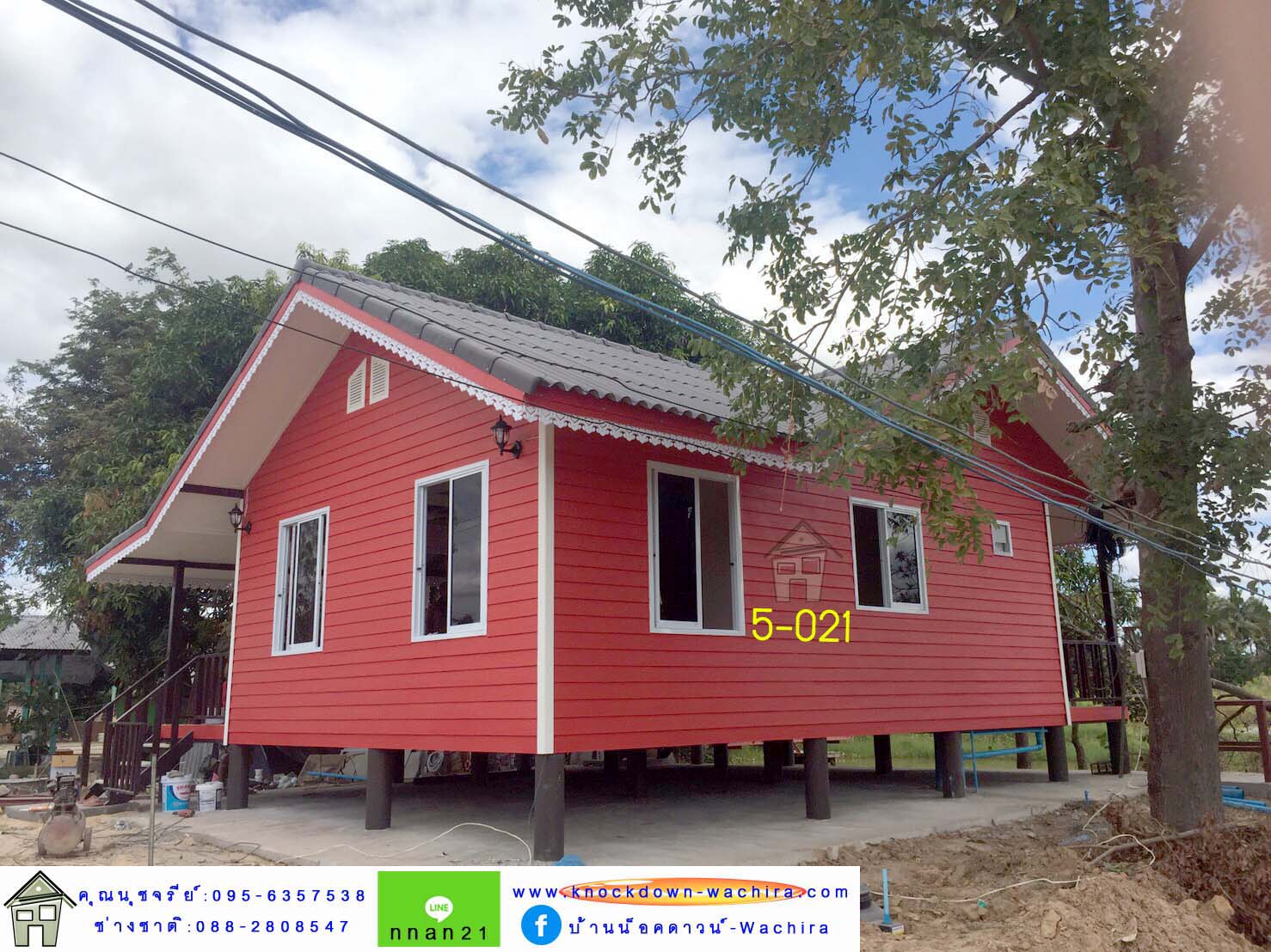 บ้านknock down,บ้านน็อคดาวน์ผ่อนได้,บ้านน็อคดาวน์ราคาถูกผ่อนได้,knockdown-wachira