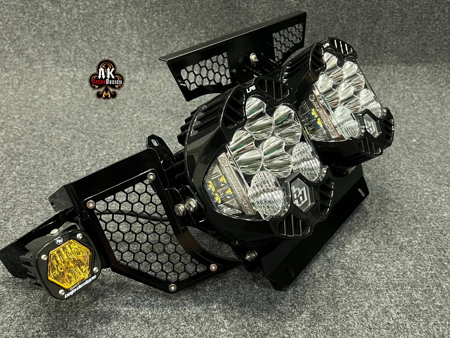 < set 1 > AK SPEED DESIGN 2023.5-2024 Road Glide Baja Designs LP6 Lighting Combo Kit