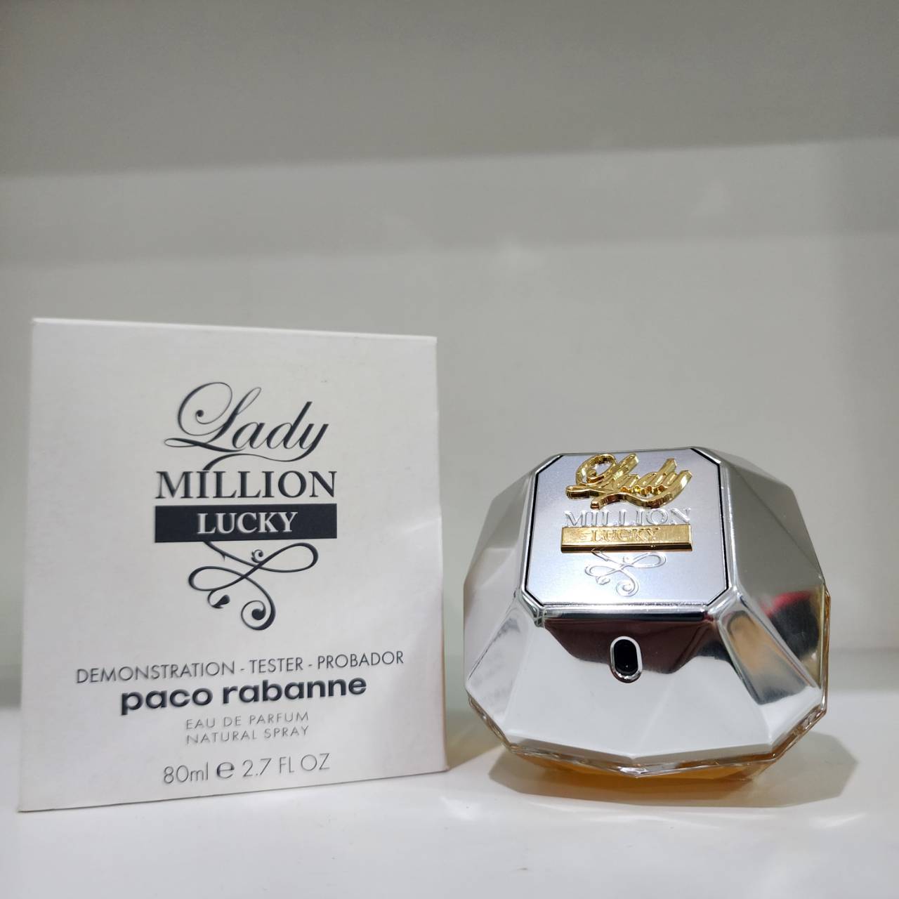 น้ำหอมแท้ Paco Rabanne Lady Million Lucky EDP 80ml กล่องเทส โค้ด90861