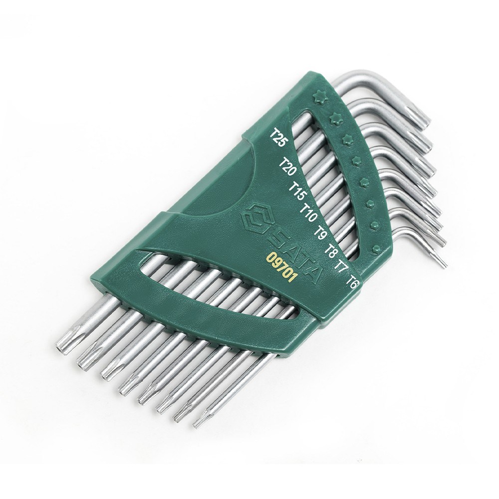 SATA 09701 ชุดประแจทอร์ค 8 ชิ้น T6 - T25 ซาต้า (ชุด)