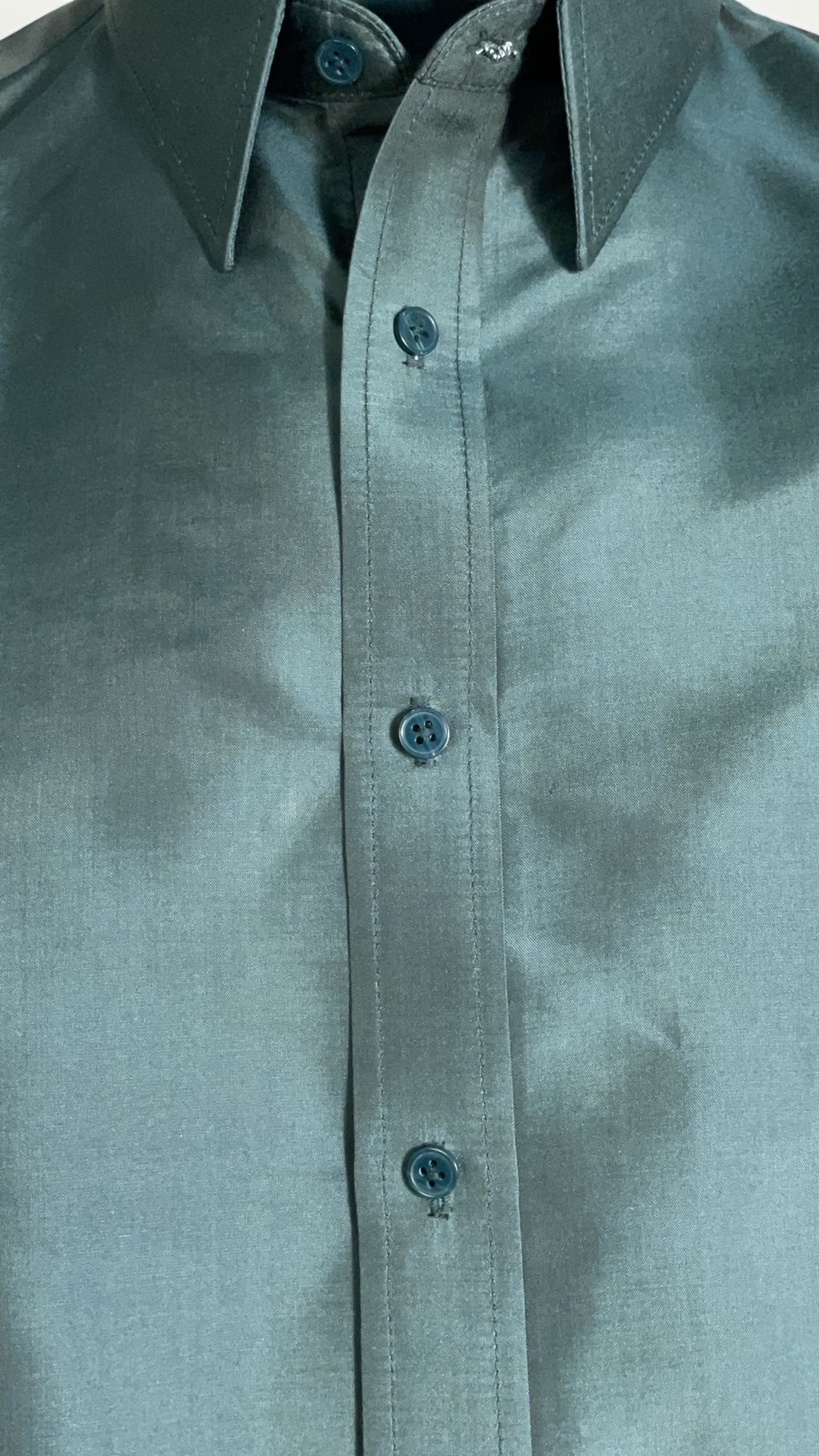 เสื้อเชิ้ตแขนยาว ไม่อัดผ้ากาว | ตัดเย็บตามรูปร่าง | เลือกผ้า ส่งไซส์ได้