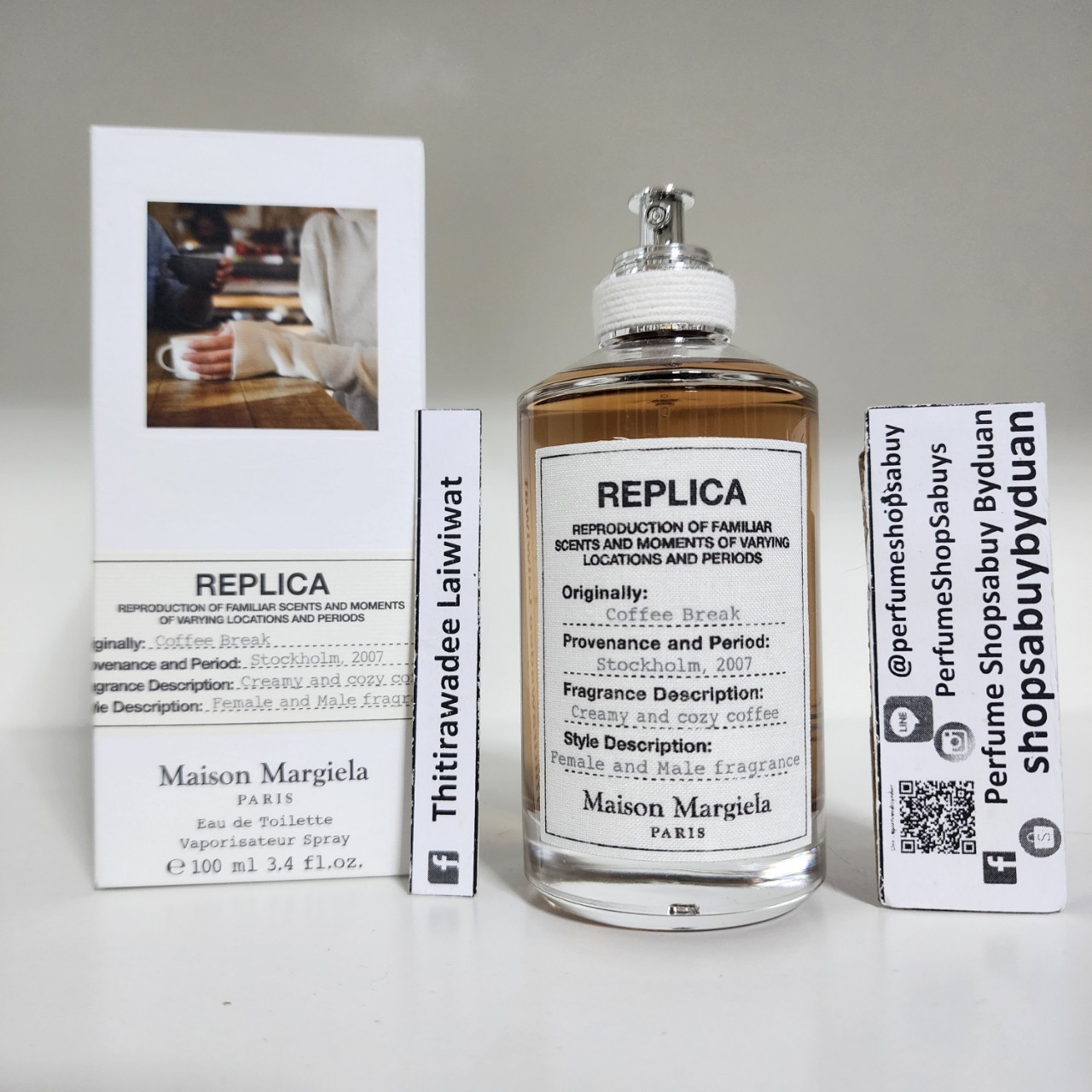 น้ำหอมแท้แบ่งขาย Maison Margiela Replica Coffee Break Eau de Toilette💕Travel Size