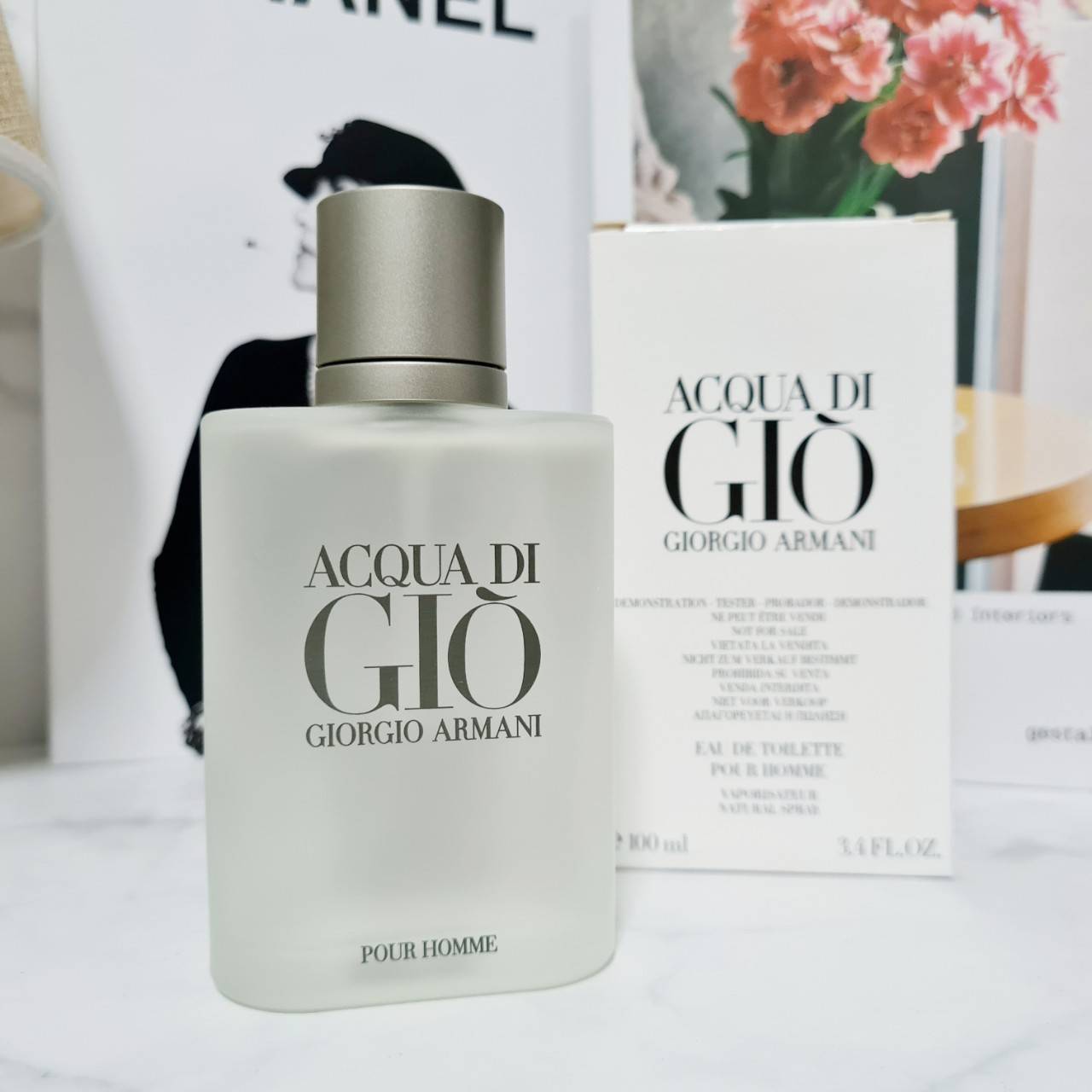 น้ำหอมแท้ Giorgio Armani Acqua Di Gio Homme for Men EDT 100 ML. กล่องเทสเตอร์
