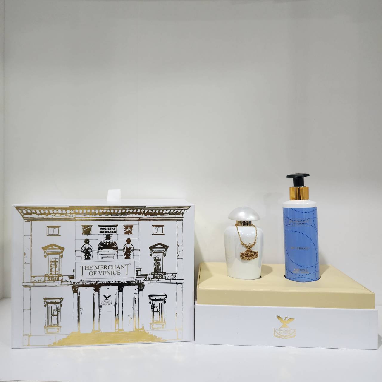 น้ำหอมแท้ The Merchant Of Venice My Pearls SET- น้ำหอม 100ml- Body Lotion 250ml