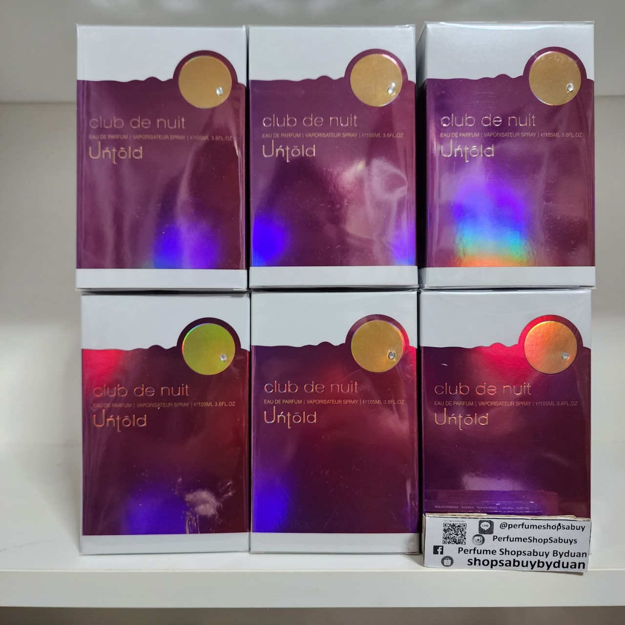 Armaf Club De Nuit EDP Untold 105ml กล่องซีล