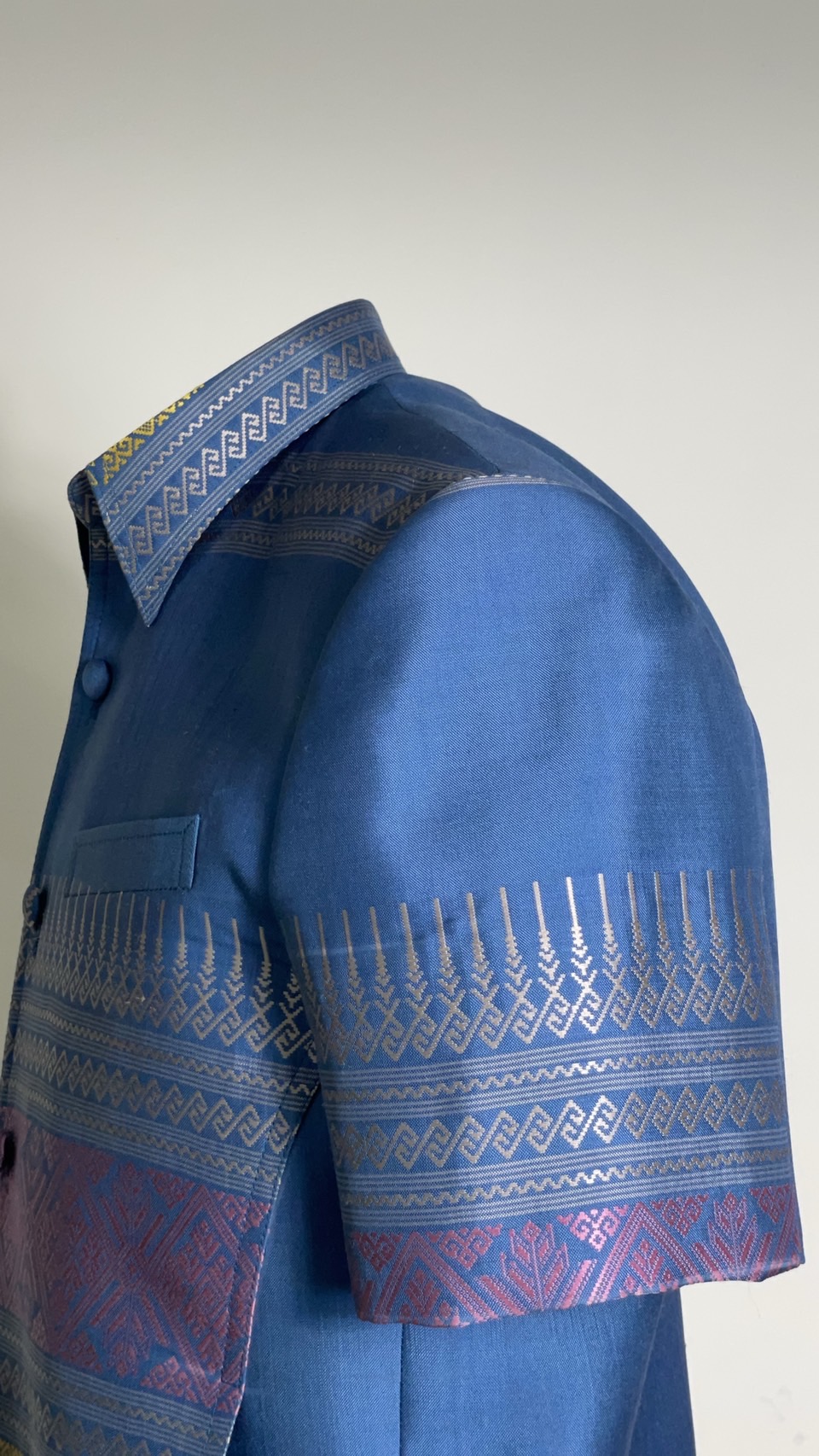 แบบตัดเสื้อสูทซาฟารี แขนสั้น (ไม่รวมผ้า) chobmai x ARW รหัส CUT-ARW-0519672