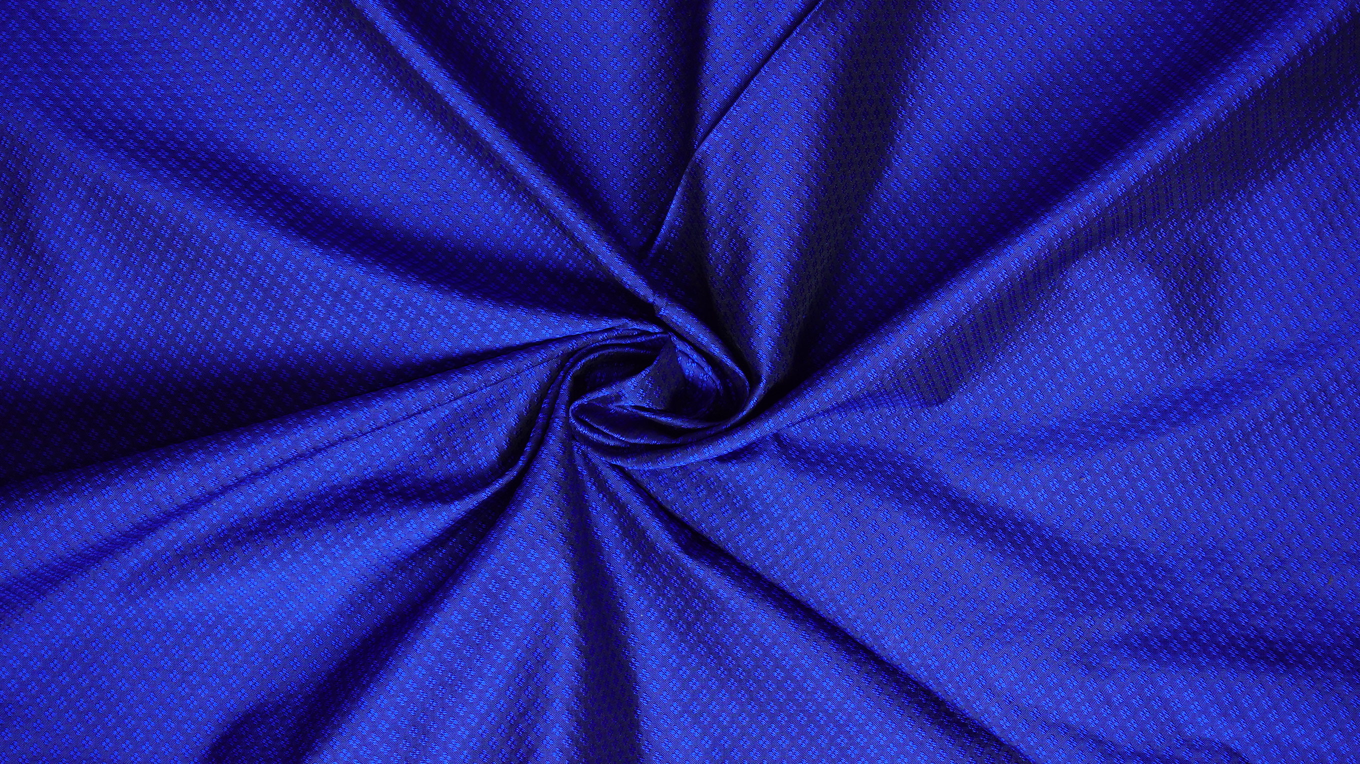 ผ้าไหมยกดอก ลายเม็ดพริกไทย สีพื้น ไหมแท้ สีน้ำเงินยืนดำ (ราคาต่อหลา) รหัส B6-NY-SKU-36544