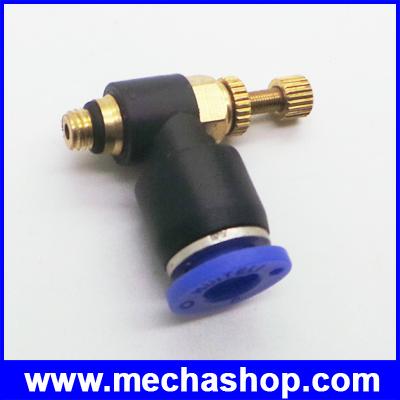 ข้อต่อลม สปีดโฟลคอนโทรล 6MM M5 Air Speed Flow Control Valve (จำนวน 1 ชิ้น)