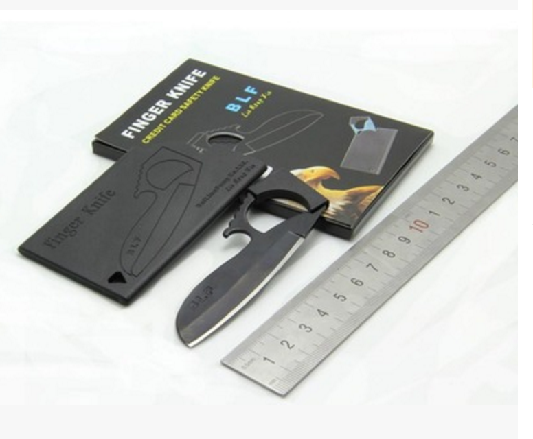 BLF : finger knife - credit card safety knife