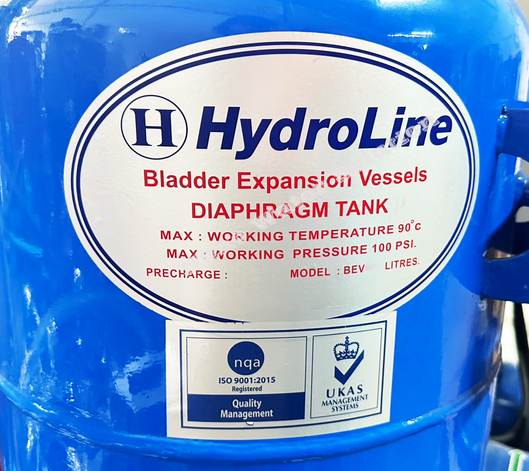 ถังแรงดันไดอะแฟรม ไฮโดรไลน์ (Hydroline Diaphragm tank)