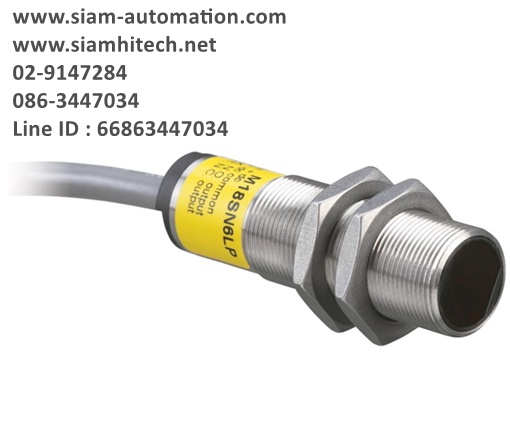 Photoelectric Sensor ยี่ห้อ Banner รุ่น M18SN6DL (New)