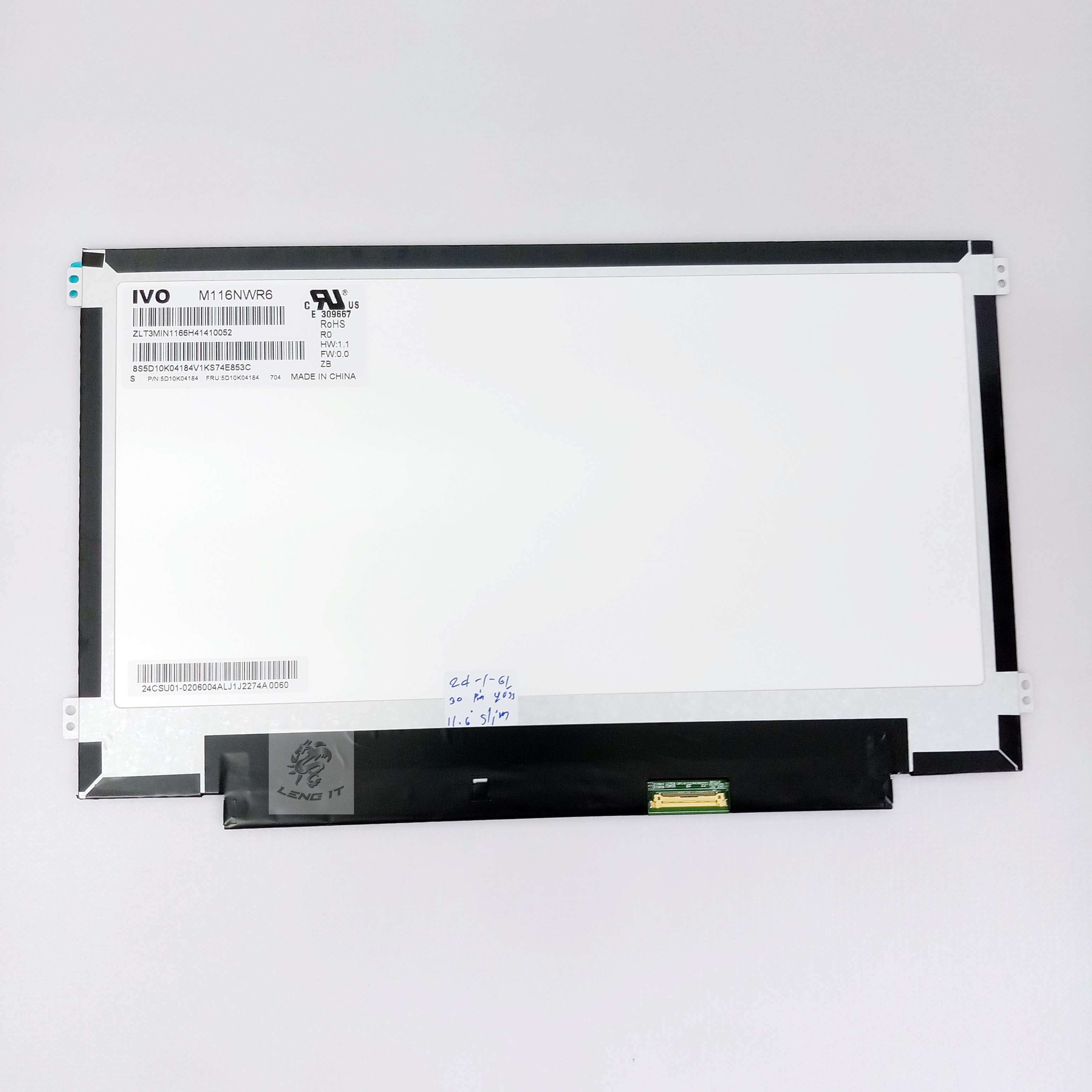 LED Panel จอโน๊ตบุ๊ค ขนาด 11.6 นิ้ว SLIM 30 PIN หูข้างซ้าย-ขวา