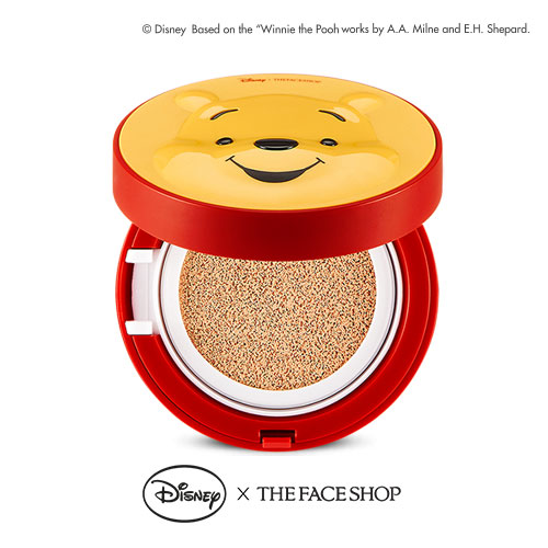 The Face Shop X Disney (Winnie the Pooh) CC Cooling Cushion (20,000won) สูตรเย็นมีส่วนผสมน้ำเยอะฉ่ำ