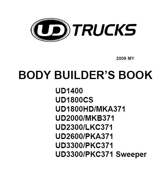 คู่มือซ่อม wiringdiagram nissan ud บอดี้ GH11 GH8 ปี 2008