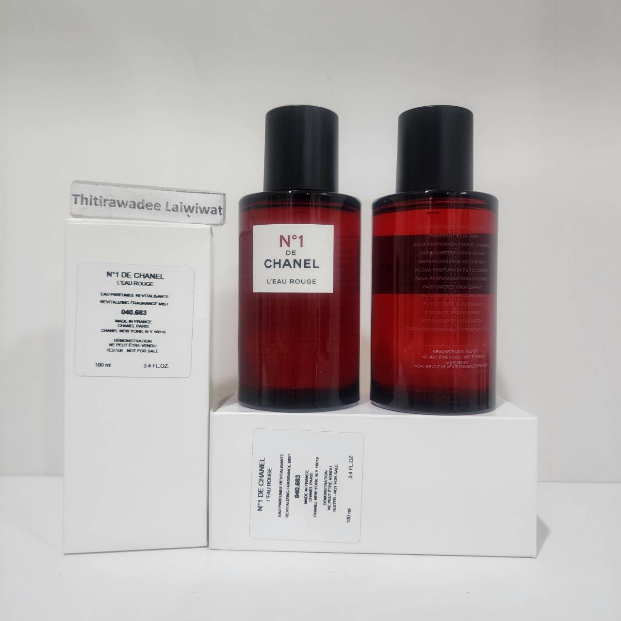 格安CHANEL N°1 DE CHANEL L'EAU ROUGE Chanel №1 de Chanel L'Eau Rouge Revitalizing Fragrance Mist