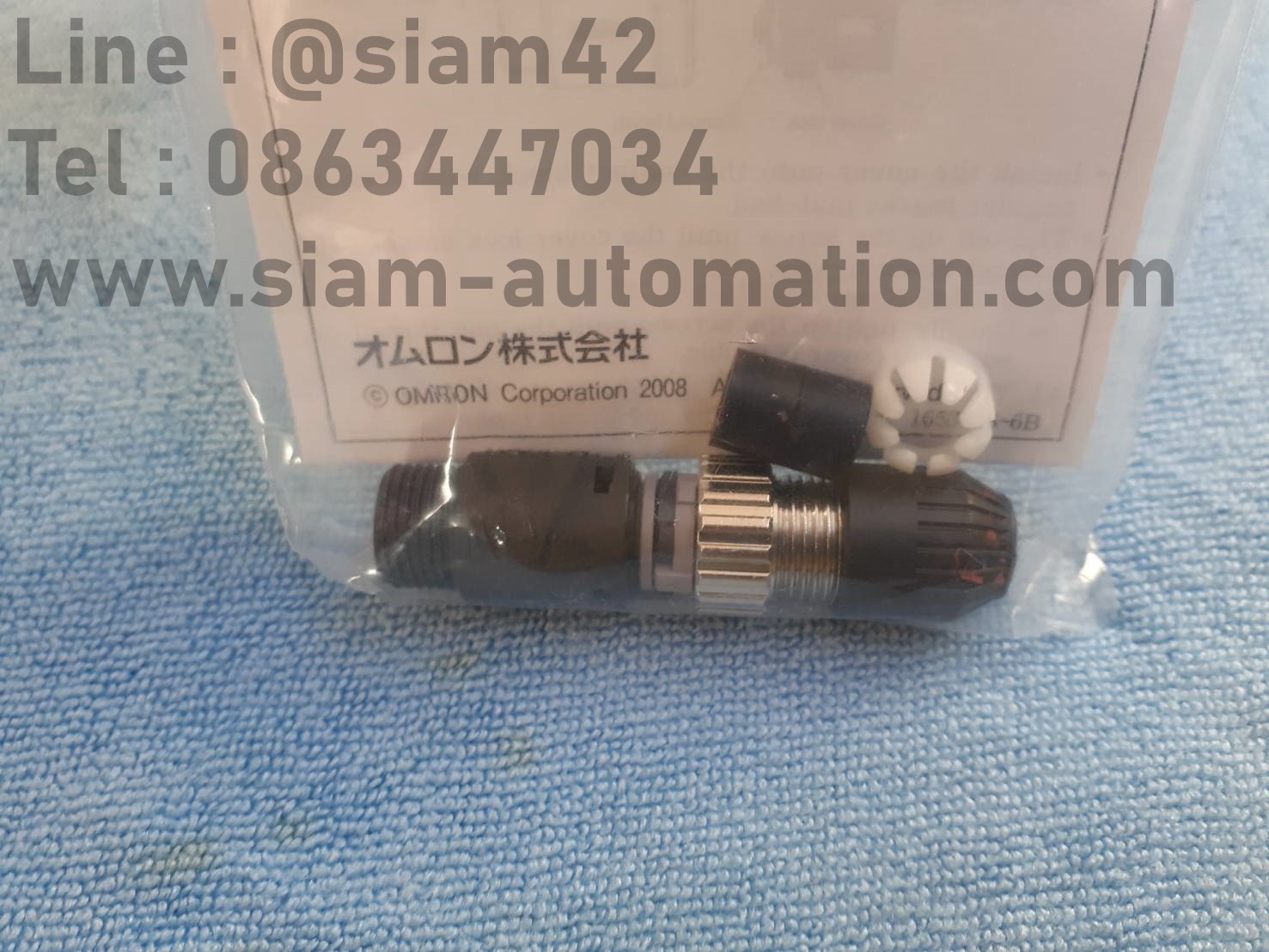คอนเนคเตอร์กันน้ำแบบกลม OMRON รุ่น XS2G-D423 ขนาด M12