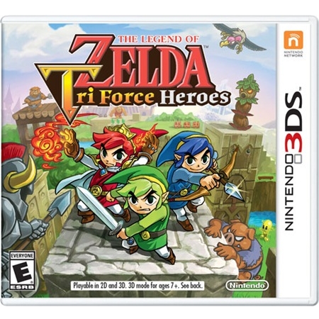 3DS: The Legends of Zelda : Tri Force Heroes (US) [ส่งฟรี EMS]