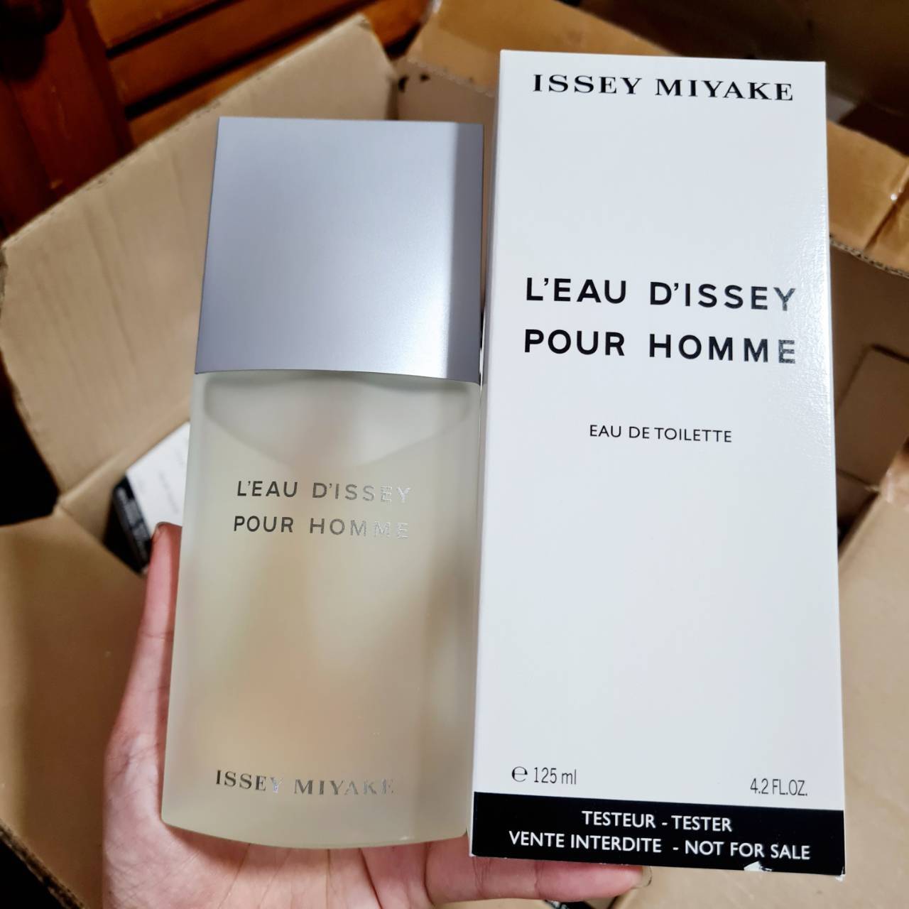 น้ำหอม Issey Miyake L'Eau D'Issey Pour Homme for Men EDT 125 ml.กล่องเทสเตอร์