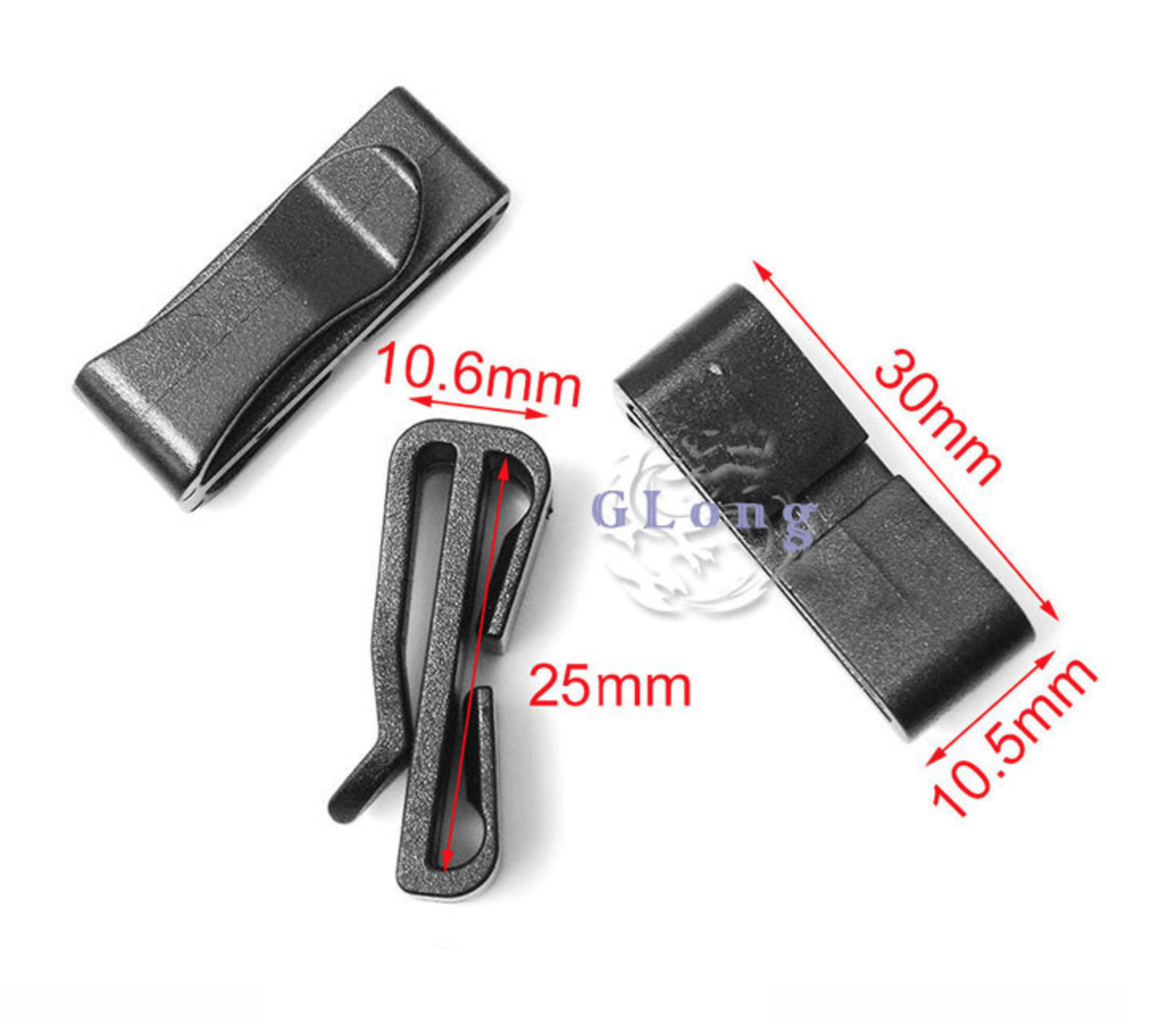 ตัวเกี่ยวล็อคเก็บสาย แบบA ขนาด 1 นิ้ว