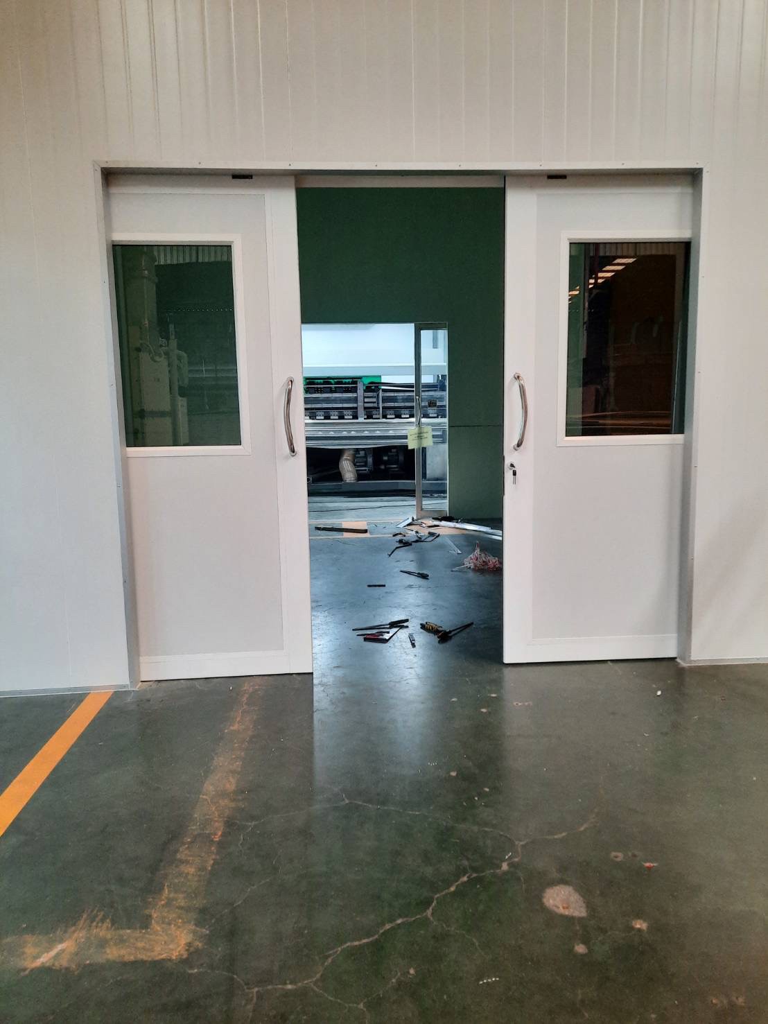 งานกั้นห้องในโกดัง กั้นห้องในโรงงาน ขนาด6.00x10.00 เมตร สมุทรสาคร