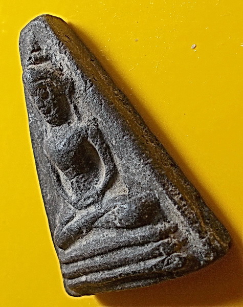 พระอู่ทองจงอางศึก เนื้อดิน ปี 2510 ลพ.มุ่ย วัดดอนไร่ปลุกเสก