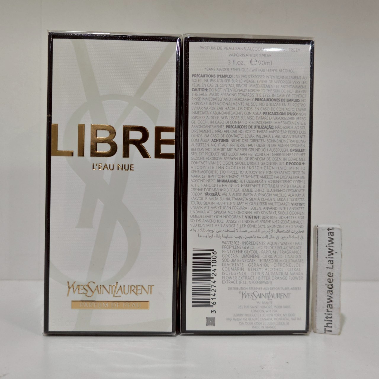 น้ำหอมแท้ YSL Libre L'Eau Nue EDP 90ml กล่องซีล