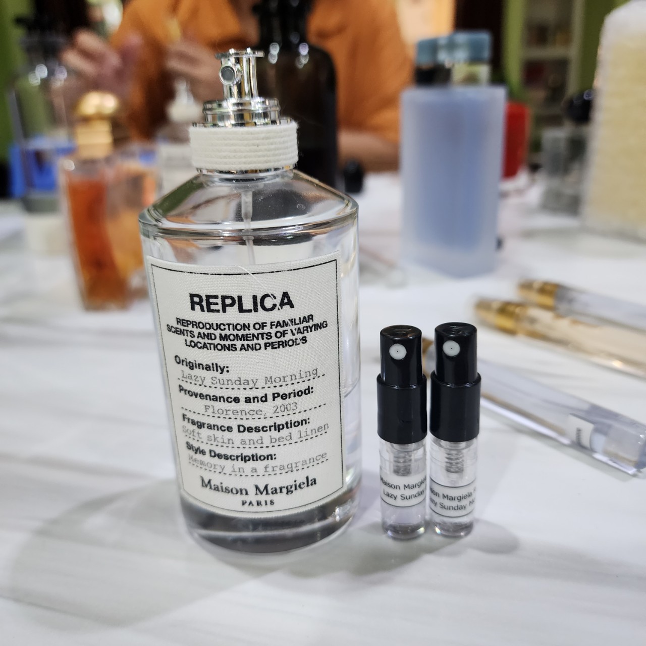 น้ำหอมแท้แบ่งขาย Maison Margiela Replica Lazy Sunday Morning 💕Travel Size แบบทดลอง