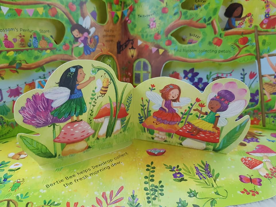 Fairy Forest Hardback Pop-up Carousel English Illustrated by Ag Jatkowska 9781509879335 Pop up