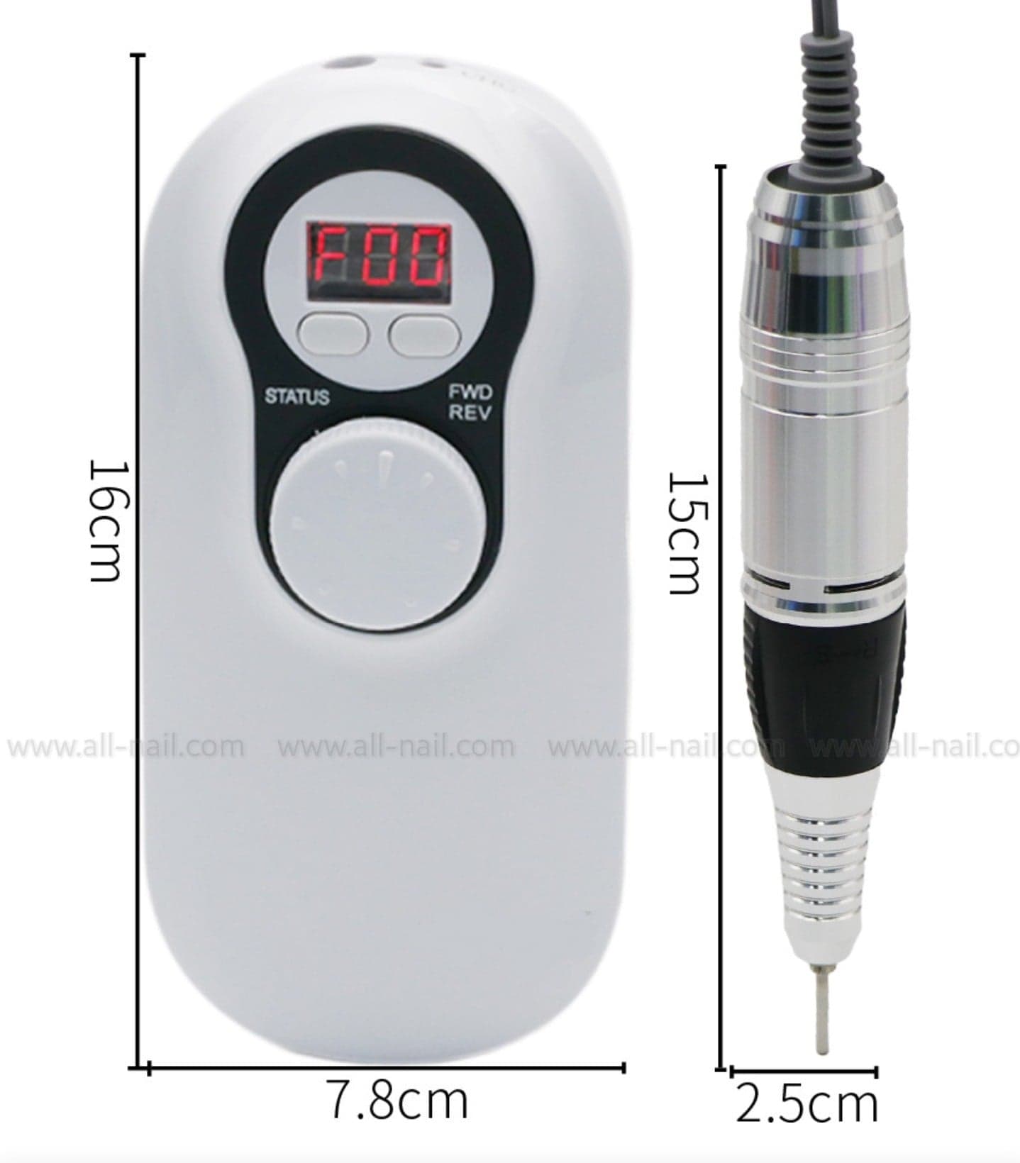 เครื่องเจียรเล็บ (สามารถชาร์จไฟได้)