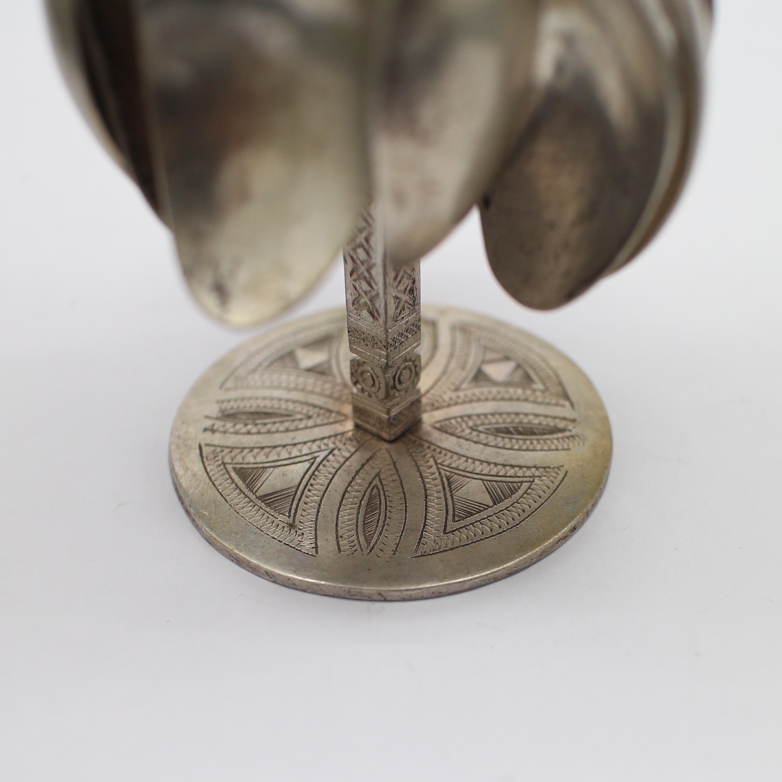 SI298 พวงช้อนเงินแท้สำหรับชงกาแฟ เงินแท้ 92.5% นน. 256.2 กรัม