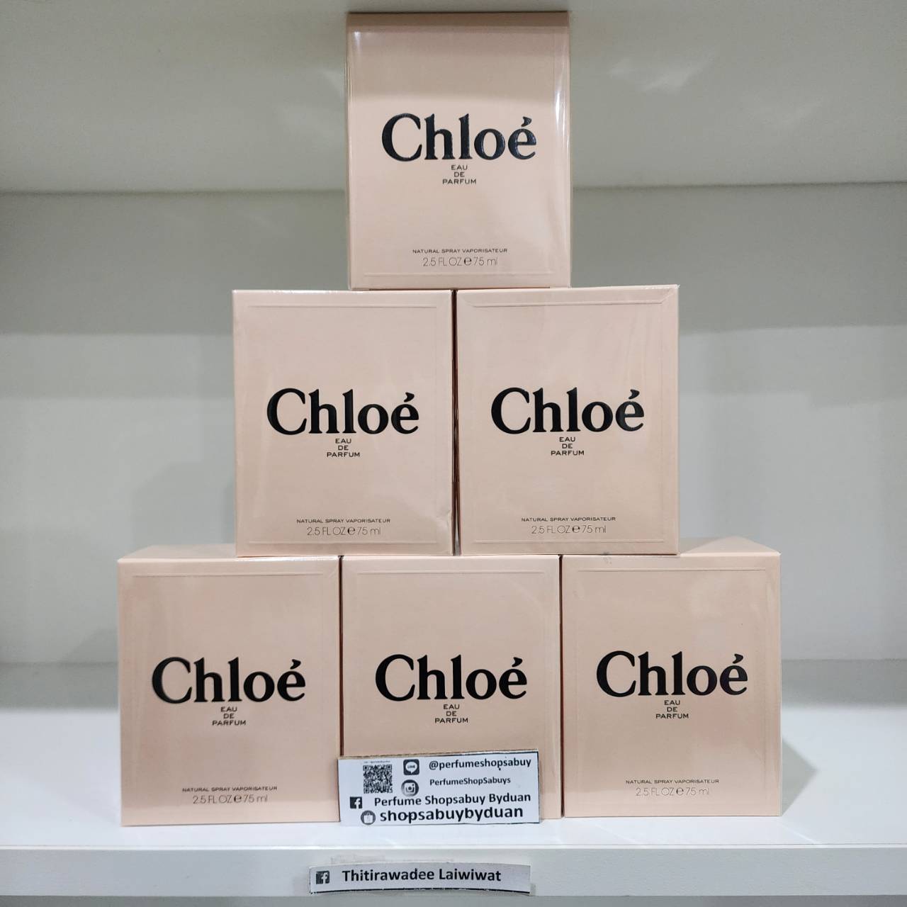 น้ำหอมแท้ Chloe Signature Eau De Parfum 75ml กล่องซีล