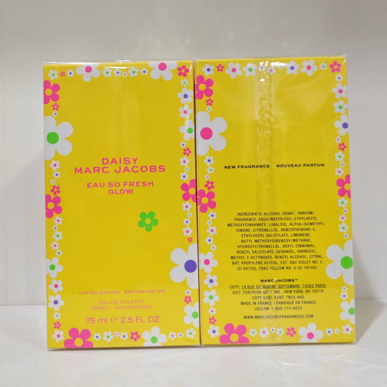 น้ำหอม Marc Jacobs Daisy Eau So Fresh Glow Limited Edition EDT 75ml กล่องซีล