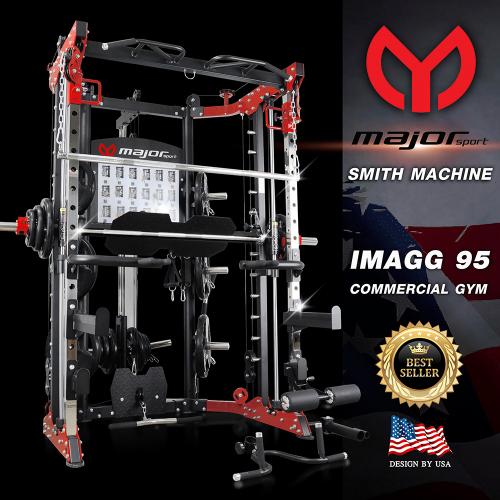 Smitch machine (PRO COMMERCIAL) รุ่น IMAGG95 ราคาเครื่อง พร้อมของแถม16รายการ (ไม่รวมแผ่นน้ำหนักและม้าปรับระดับ)