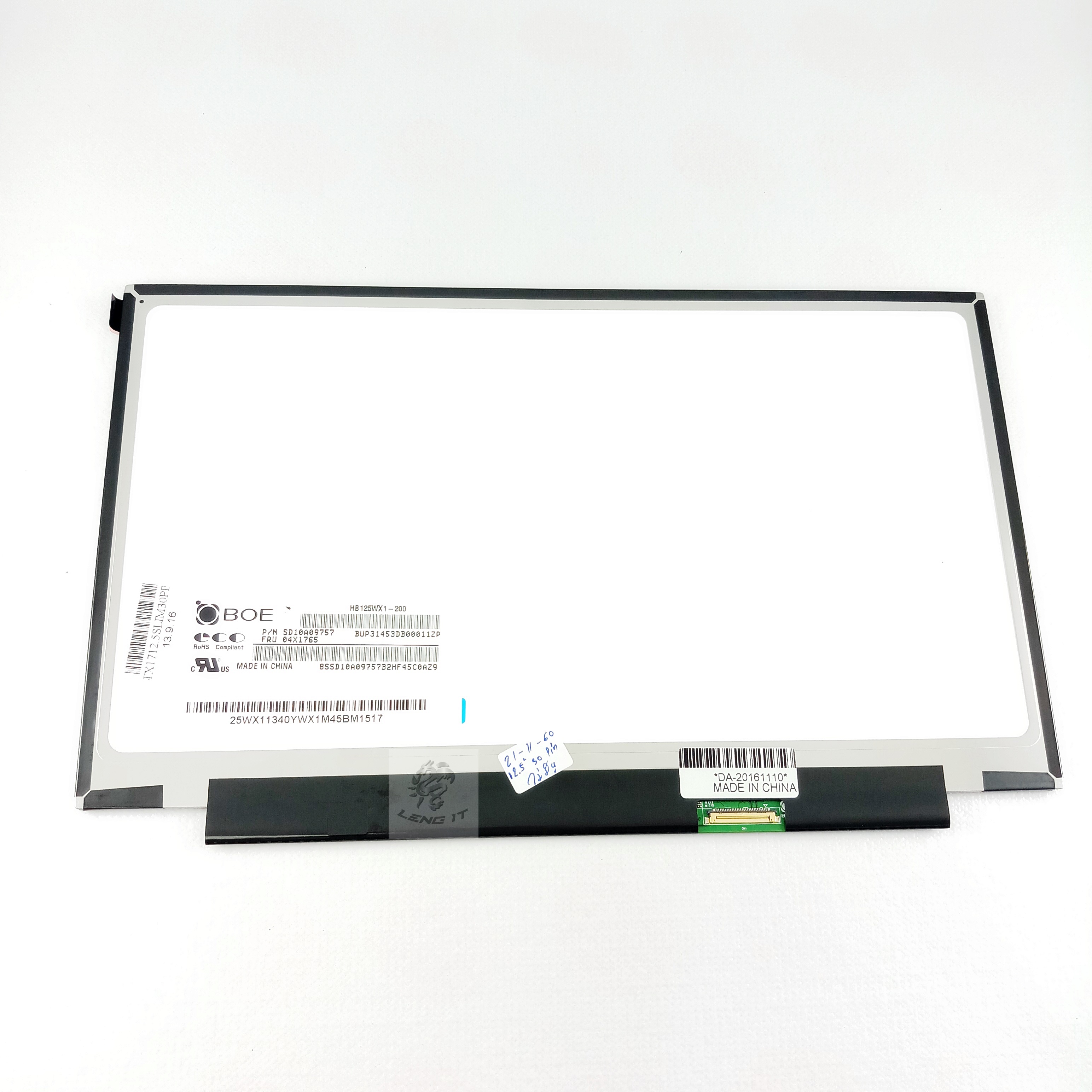 LED Panel จอโน๊ตบุ๊ค ขนาด 12.5 นิ้ว SLIM 30 PIN ไม่มีหู (ใช้ได้กับทุกรุ่น)