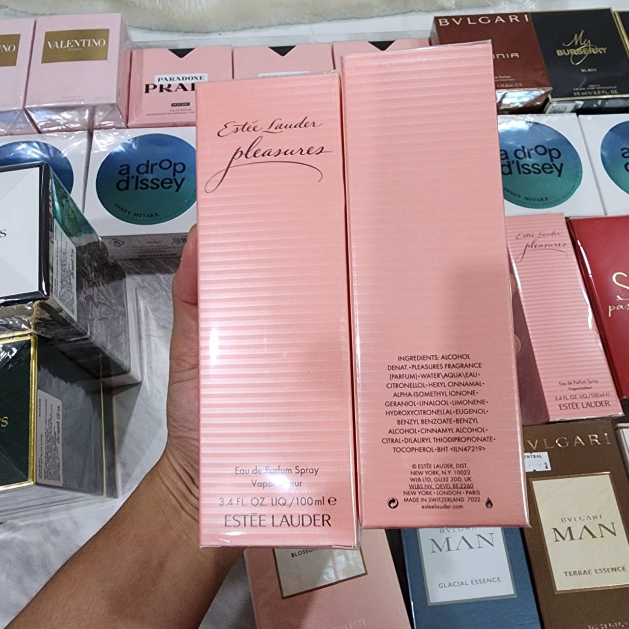 น้ำหอม Estee Lauder Pleasures for Women EDP 100ml กล่องซีล