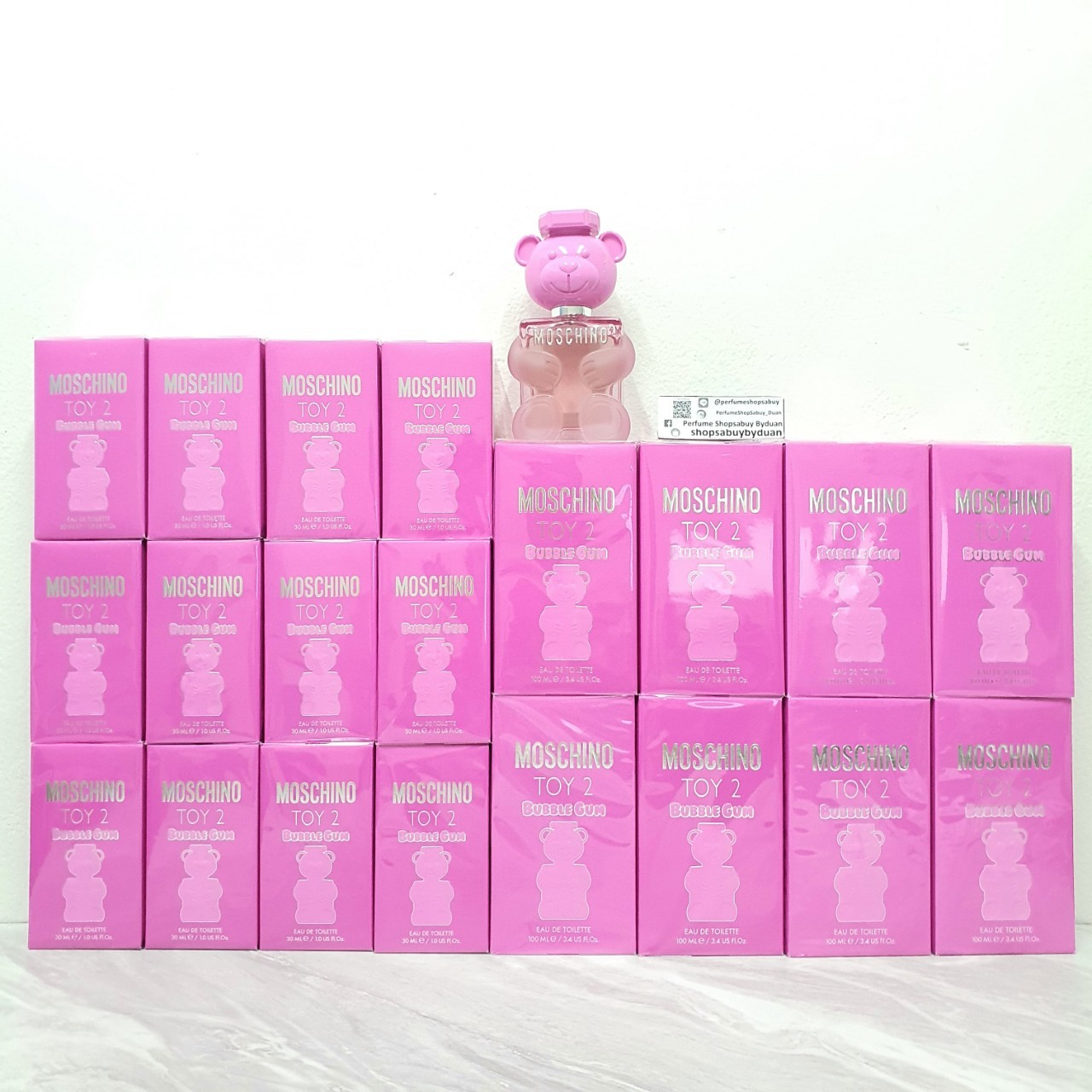 น้ำหอมแท้ Moschino Toy 2 Bubble Gum Eau De Toilette 30ml กล่องซีล