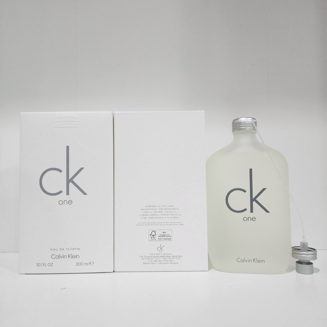 น้ำหอมแท้ Calvin Klein Ck One EDT 300 ML. กล่องจริง