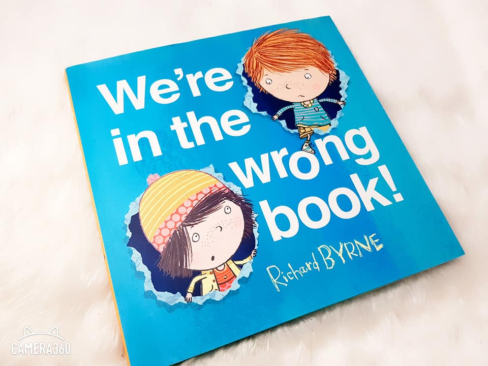 We're in the wrong book by Richard Byrne หมอประเสริฐแนะนำ English ปกอ่อน