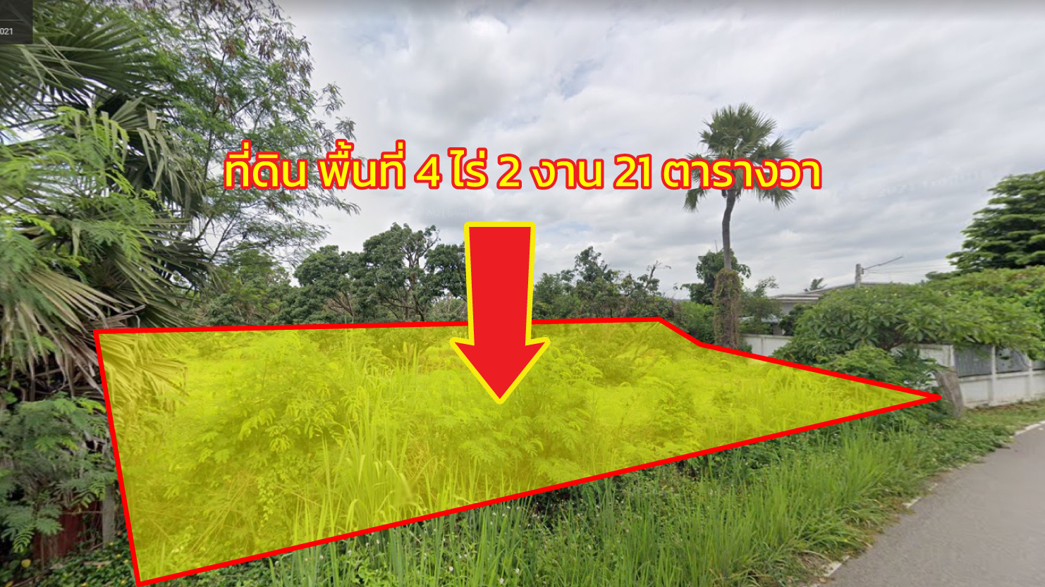 🏠ขายที่ดินลำพูน ราคาถูก‼ ขนาด 4-2-21 ไร่ ติด อพบ บ้านหนองผึ้ง ทากาศ แม่ทา จ.ลำพูน เหมาะทำบ้านสวน โคกหนองนา พื้นที่สีเขียว