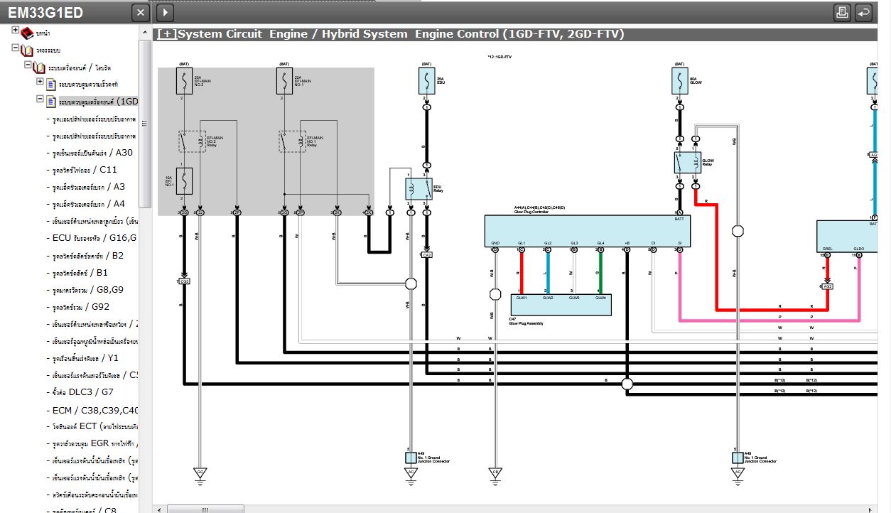 คู่มือซ่อม และ wiring diagram ทั้งคัน Toyota INNOVA,KIJANG INNOVA > GUN14#,TGN14# > 2015.11